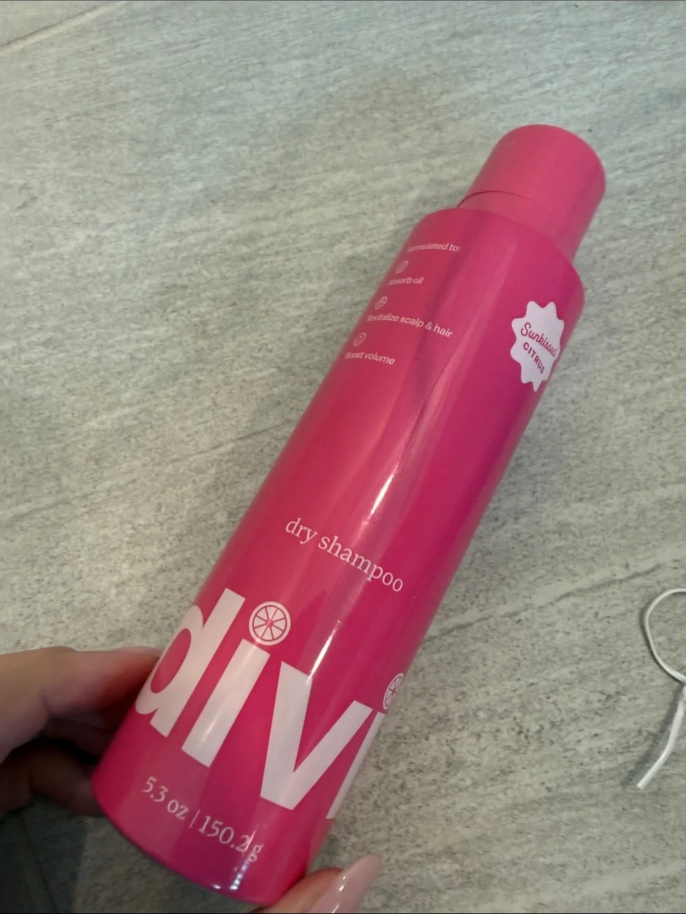 NEW DIVI dry shampoo bonus size!$42 in new subkissed citrus